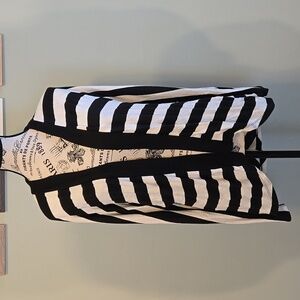 Striped cardigan